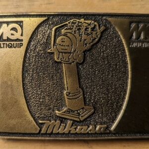 Mikasa Gold and Black Vintage Microphone Belt